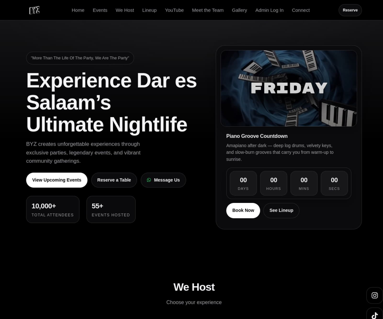 BYZ live website